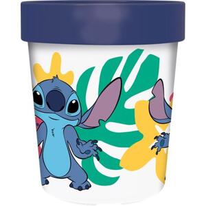STOR Plastový téglik Stitch 260ml protišmykový